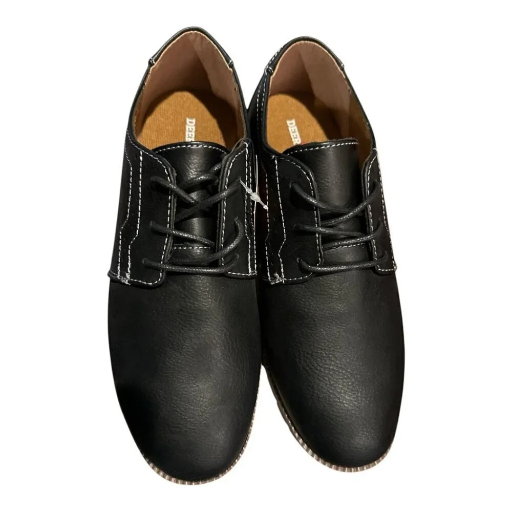 Deer Stags Aiden Jr. Classic Lace-Up Hybrid Dress Comfort Oxford | Size 5.5 M